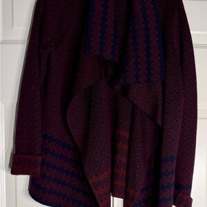Loft Waterfall Front Cardigan Size Medium